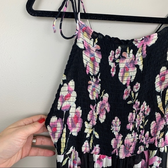 Intimately Free People Garden Party Onyx Floral Maxi Dress Size XS - Picture 8 of 10